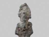 Aeg B 52  Aeg B 52, Spätzeit, Osiris, Bronze, H 6,2 cm, B 2,0 cm, T 1,3 cm : Bestandskatalog Ägypten, Museumsfoto: Claus Cordes